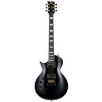 ESP LTD Deluxe EC-1000T CTM Evertune Black linkshandige elektrische gitaar - thumbnail