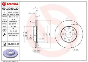 Brembo Remschijven 09.3090.20