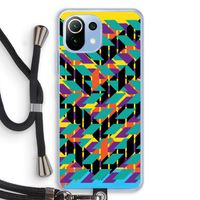 Skew Bee 1: Xiaomi Mi 11 Lite Transparant Hoesje met koord