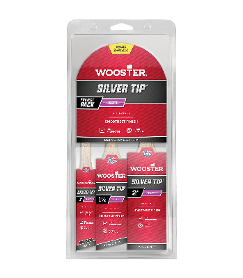 Wooster Silver Tip Project 3-Pack
