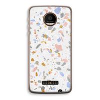 Terrazzo N°8: Motorola Moto Z Force Transparant Hoesje