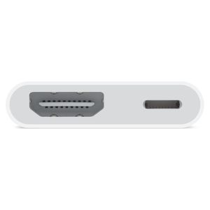 Apple Apple iPad/iPhone/iPod Adapter [1x Apple dock-stekker Lightning - 1x HDMI-bus] 0.10 m Wit