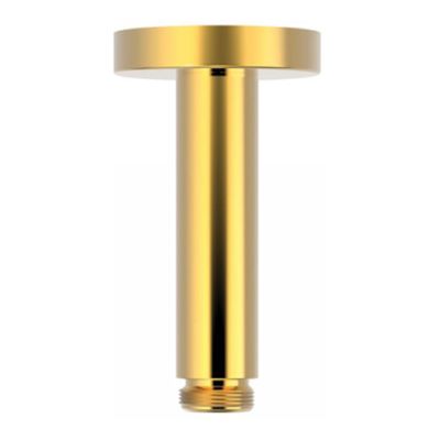 Douchearm Tres Exclusive | 10 cm | Plafond montage | Messing | Rond | 24k Goud glans