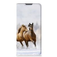 Motorola Moto E32 | Moto E32s Hoesje maken Paarden