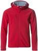 Clique 020912 Basic Hoody Softshell - Rood - 3XL