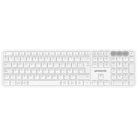 Bluetooth toetsenbord Phoenix K300 Wit Qwerty Spaans