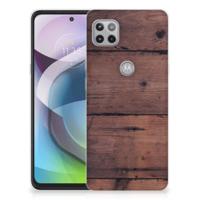 Motorola Moto G 5G | Bumper Hoesje | Old Wood