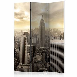 Vouwscherm - New York 135x172cm, gemonteerd geleverd (kamerscherm) dubbelzijdig geprint