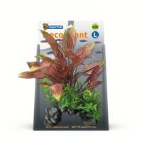 Superfish Deco Plant L Henkelianus - Kunststof Aquariumplant, Onderhoudsvrij en Visveilig
