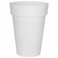 Bloempot Riviera Wit Plastic Vierkant Ø 40 cm