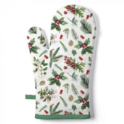 Ambiente Ovenwant Winter Greenery wit