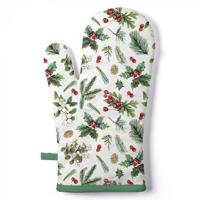 Ambiente Ovenwant Winter Greenery wit