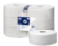 Tork toiletpapier Jumbo, 2-laags, 380 meter, systeem T1, pak van 6 rollen