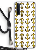 Musketon Anchor: Oppo A91 Transparant Hoesje met koord