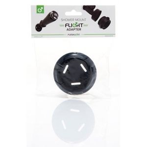 Fleshlight FLIGHT ADAPTER PARA SHOWER MOUNT Zwart Kunststof