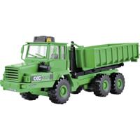 Kibri 14020 H0 Bouwvoertuig Kaelble Gmeinder kniktractor met afzetcontainer - thumbnail