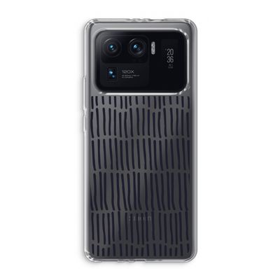 Moroccan stripes: Xiaomi Mi 11 Ultra Transparant Hoesje