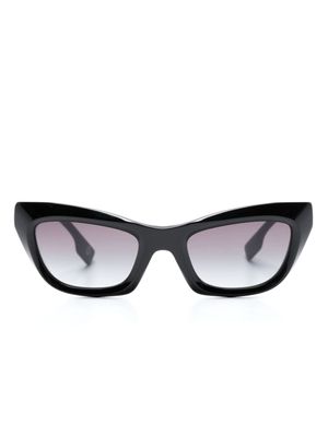 Burberry Eyewear lunettes de soleil à monture papillon - Noir
