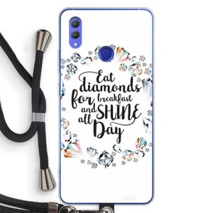 Diamonds: Honor Note 10 Transparant Hoesje met koord