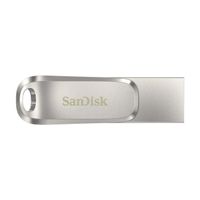 SanDisk Ultra Dual Drive Luxe USB flash drive 256 GB USB Type-A / USB Type-C 3.2 Gen 1 (3.1 Gen 1) Roestvrijstaal - thumbnail