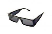 Kost zonnebril dames rechthoekig zwart (20 016) - thumbnail