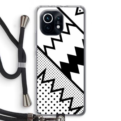 Pop Art #5: Xiaomi Mi 11 Transparant Hoesje met koord