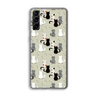 Katten: Samsung Galaxy S21 Plus Transparant Hoesje