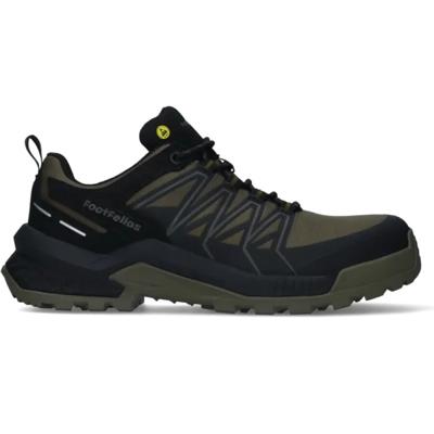 FootFellas Dave werkschoenen S7S zwart/olive - maat 43