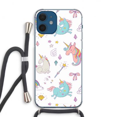 Fantasiewereld: iPhone 12 Transparant Hoesje met koord