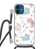 Fantasiewereld: iPhone 12 Transparant Hoesje met koord