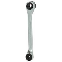 KS Tools 503.4679 503.4679 Ringsleutel met ratel Sleutelbreedte (metrisch) 10 mm Sleutelbreedte (inch) 1/4 - 5/16