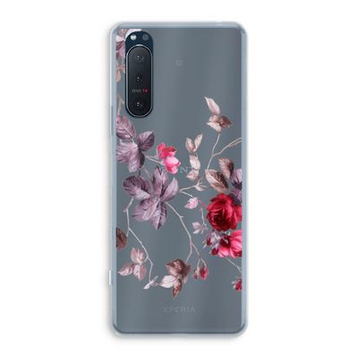 Mooie bloemen: Sony Xperia 5 II Transparant Hoesje