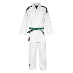 Matsuru judopak Club met schouderlabels wit