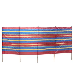 Gerimport windscherm strand 300 x 150 cm regenboog