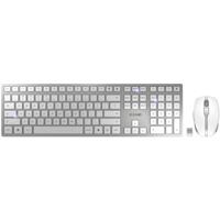 CHERRY JD-9100EU-1 Set met toetsenbord en muis Draadloos, Radiografisch QWERTY, US-Engels Wit CHERRY JD-9100EU-1 Set met toetsenbord en muis Draadloos, Radiografisch QWERTY, US-Engels Wit
