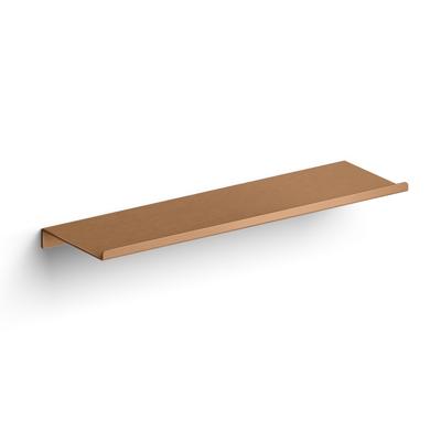 Fold planchet 50 cm, brons geborsteld PVD