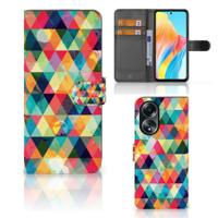 OPPO A58 4G | Telefoon Hoesje | Geruit