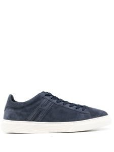 Hogan baskets Rebel en daim - Bleu