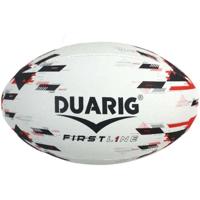 Rugbybal - Firstline - DUARIG - Zwart en rood - T5
