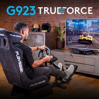 Logitech G G923 Zwart USB 2.0 Stuurwiel + pedalen Analoog/digitaal PC, Xbox One, Xbox Series S, Xbox Series X - thumbnail