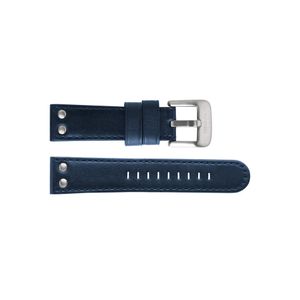 Horlogeband TW Steel TWB401L Leder Blauw 24mm