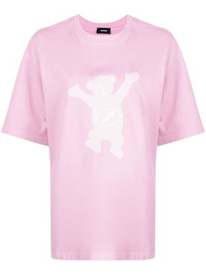 We11done t-shirt à imprimé graphique - Violet