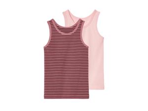 lupilu 2 kinder hemden (Roze, 122/128)