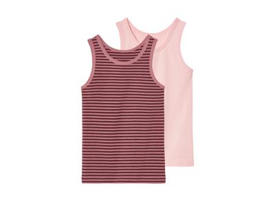 lupilu 2 kinder hemden (Roze, 122/128)