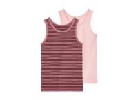 lupilu 2 kinder hemden (Roze, 122/128)