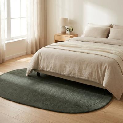 Vloerkleed Kari Organisch - Groen 200x125cm - - Dekbed-Discounter.nl