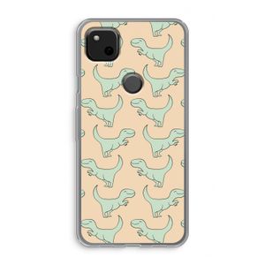 Dinos: Google Pixel 4a Transparant Hoesje