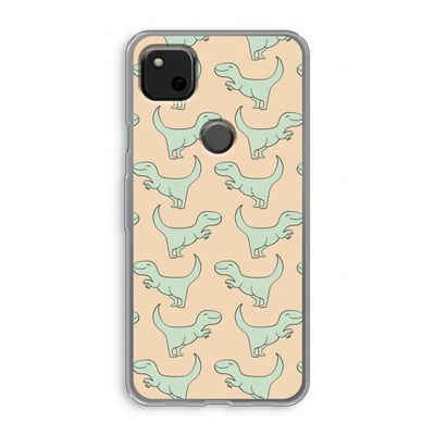 Dinos: Google Pixel 4a Transparant Hoesje