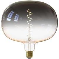Leen Bakker - Calex Boden LED - 5W - Dimbaar - Glas - Grijs - H22.5 Cm