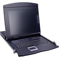 VALUE 19 KVM-console, 43 cm (17) TFT (16:9), VGA, USB, CH-Layout
